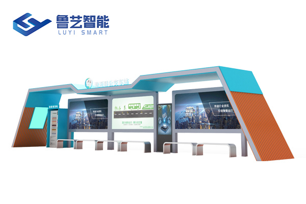 现代创意公交候车亭-颜值与