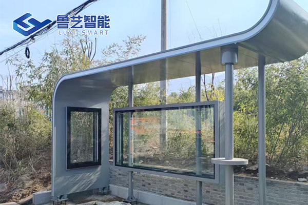流线型现代候车设施落地陕西