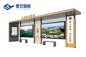 融合地域文化特色，城市人文公交候车亭打造