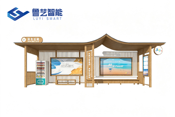 古韵新筑，仿古公交候车亭传承中式景观美学